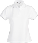 Picture of Stencil Womens Lightweight Cool Dry Short Sleeve Polo (1110D Stencil)