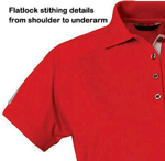 Picture of Stencil Womens Team Short Sleeve Polo (1150 Stencil)