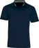 Picture of Stencil Mens Kahve Short Sleeve Polo (1064 Stencil)