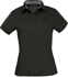 Picture of Stencil Womens Kahve Short Sleeve Polo (1164 Stencil)