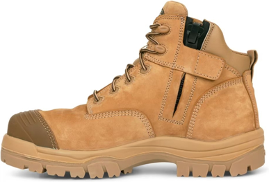 Picture of Oliver Boots 130mm Zip Sided Boot - Wheat (45-650Z)