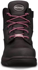 Picture of Oliver Boots Womens Black Zip Sided Boot (49-445Z)