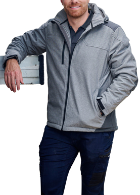 Flx & Move™ shield jacket with built-in hood - BJ6937 - Bisley Workwear