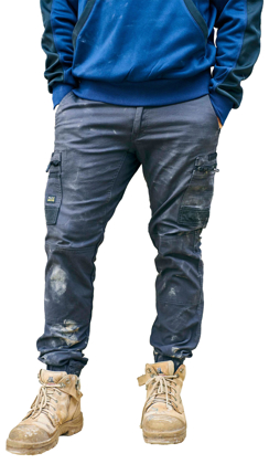 Picture of Bisley Workwear Stretch Cargo Cuffed Pants (BPC6334)