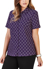 Picture of Bizcare Womens Florence Daisy Print Short Sleeve Shirt (CS948LS)