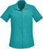 Picture of Bizcare Womens Florence Plain Short Sleeve Shirt (CS947LS)