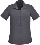 Picture of Bizcare Womens Florence Plain Short Sleeve Shirt (CS947LS)