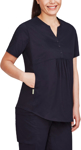 Picture of Bizcare Womens Rose Tunic Scrub Top (CST243LS)