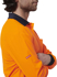 Picture of Hard Yakka Mens Long Sleeve Hi Vis Polo (Y19617)