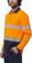 Picture of Hard Yakka Mens Long Sleeve Hi Vis Taped Polo (Y19619)