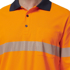 Picture of Hard Yakka Mens Long Sleeve Hi Vis Taped Polo (Y19619)