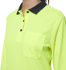 Picture of Hard Yakka Womens Long Sleeve Hi Vis Polo (Y08603)