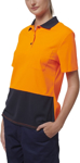 Picture of Hard Yakka Womens Short Sleeve Hi Vis Polo (Y08601)