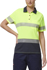 Picture of Hard Yakka Womens Short Sleeve Hi Vis Taped Polo (Y08602)