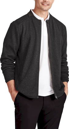 Picture of Bizcare Mens Nova Zip Front Jumper (CO342MJ)