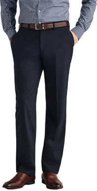 Picture of Biz Corporate Mens Comfort Wool Stretch Flat Front Pant (74012)