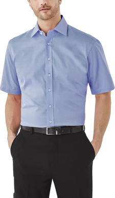 Picture of Biz Corporates Mens Hudson Short Sleeve Shirt (40322)