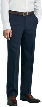 Picture of Biz Corporates Mens Cool Stretch Flat Front Pant (70112)