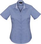 Picture of Biz Corporates Womens Newport Short Sleeve Shirt (42512)