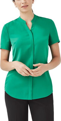 Picture of Biz Corporates Womens Juliette Short Sleeve Blouse (RB977LS)