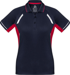 Picture of Biz Collection Womens Renegade Short Sleeve Polo (P700LS)