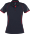 Picture of Biz Collection Womens Razor Short Sleeve Polo (P405LS)