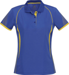 Picture of Biz Collection Womens Razor Short Sleeve Polo (P405LS)