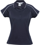 Picture of Biz Collection Womens Blade Short Sleeve Polo (P303LS)