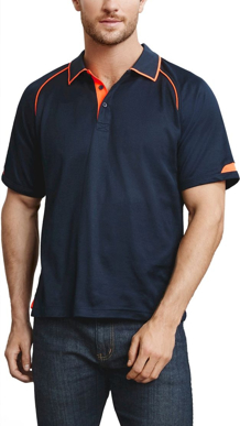 Picture of Biz Collection Mens Fusion Short Sleeve Polo (P29012)