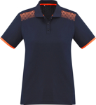Picture of Biz Collection Womens Galaxy Short Sleeve Polo (P900LS)