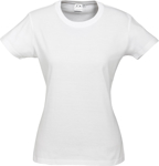 Picture of Biz Collection Womens Ice Short Sleeve T-Shirt (T10022)