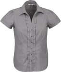 Picture of Biz Collection Womens Edge Short Sleeve Shirt (S267LS)