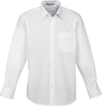 Picture of Biz Collection Mens Base Long Sleeve Shirt (S10510)