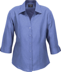 Picture of Biz Collection Oasis Ladies Plain 3/4 Sleeve Shirt (LB3600)