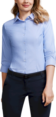 Picture of Biz Collection Womens Regent 3/4 Sleeve Shirt (S912LT)