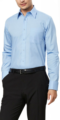 Picture of Biz Collection Mens Base Long Sleeve Shirt (S10510)