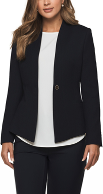 Picture of Gloweave Womens Textured Crop Jacket (2105WJ)