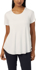 Picture of NNT Uniforms-CATUQW-WHP-Matt Jersey Short Sleeve Swing Top - White