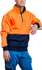 Picture of Bisley Workwear Hi Vis Fleece 1/4 Zip Pullover (BK6989)