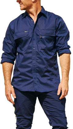 Picture of Bisley Workwear Stretch Ripstop Shirt (BS6490)