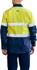 Picture of Bisley Workwear Recycled Taped Two Tone Hi Vis Drill Shirt (BS6996T)