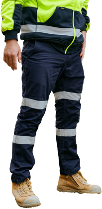 Picture of Bisley Workwear Taped Stretch Cotton Drill Cargo Pants (BPC6008T)