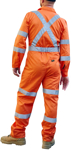 Picture of Bisley Workwear X Taped Biomotion Hi Vis Lightweight Coverall (BC6316XT)