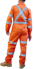 Picture of Bisley Workwear X Taped Biomotion Hi Vis Lightweight Coverall (BC6316XT)