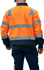 Picture of Bisley Workwear Taped Two Tone Hi Vis Bomber Jacket With Padded Lining (BJ6730T)