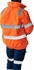 Picture of Bisley Workwear Taped Hi Vis Wet Weather Bomber Jacket (BJ6770T)