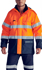 Picture of Bisley Workwear Taped Hi Vis FR Wet Weather Shell Jacket (BJ8110T)