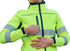 Picture of Bisley Workwear Womens Taped Two Tone Hi Vis Soft Shell Jacket (BJL6059T)