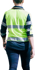 Picture of Bisley Workwear Womens Taped Two Tone Hi Vis V Neck Polo (BKL6225T)