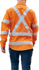 Picture of Bisley Workwear X Taped Biomotion Hi Vis FR Ripstop Vented Shirt - 185 GSM (BS8439XT)
